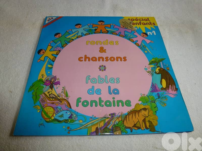 special enfants rondes et chansons / fables de la fontaine 2 vinyl 0