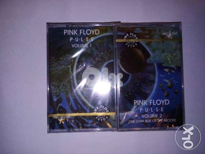 Vintage pink floyd pulse still new sealed double cassettes 0