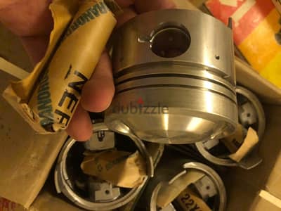 New Pistons Mahle Fiat 124 Sport Croma High Compression Made in Italy