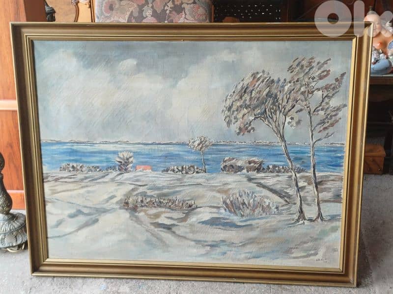 لوحة رسم زيتي 0