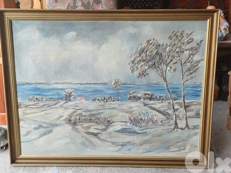 لوحة رسم زيتي 2