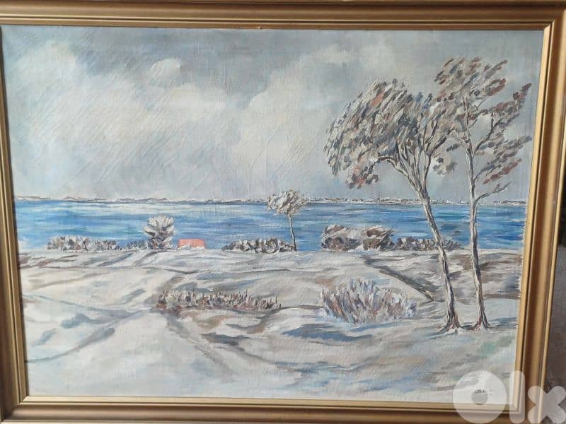 لوحة رسم زيتي 3