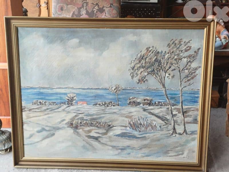 لوحة رسم زيتي 4