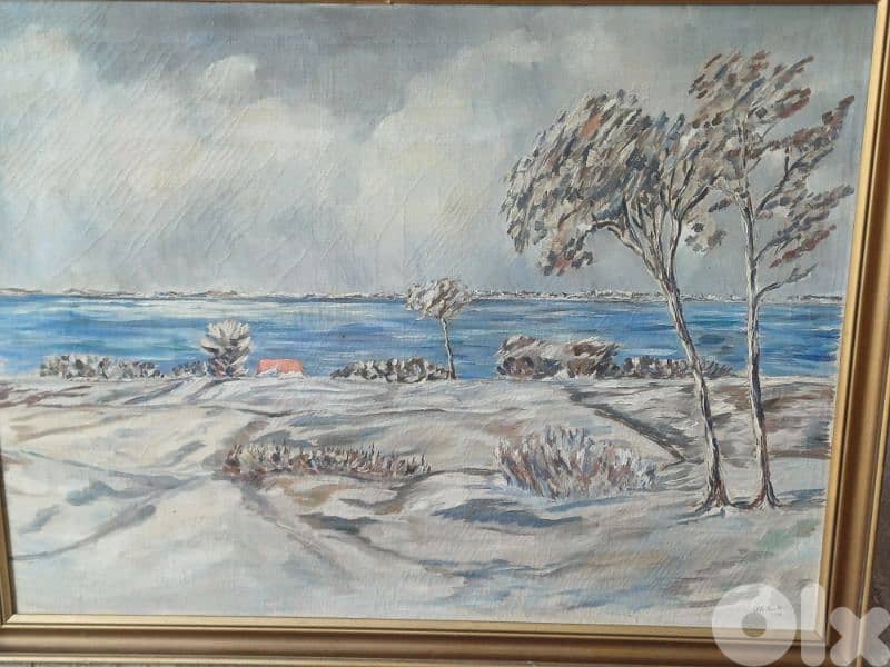 لوحة رسم زيتي 6