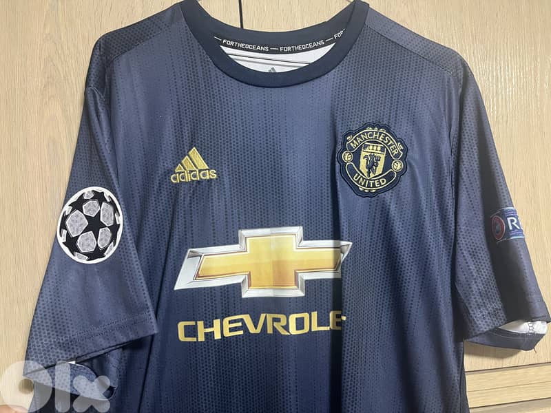 Manchester United 2018 Rashford 10 away adidas jersey 1