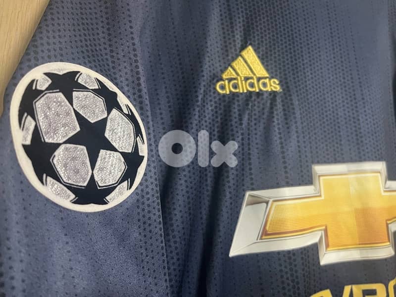 Manchester United 2018 Rashford 10 away adidas jersey 3