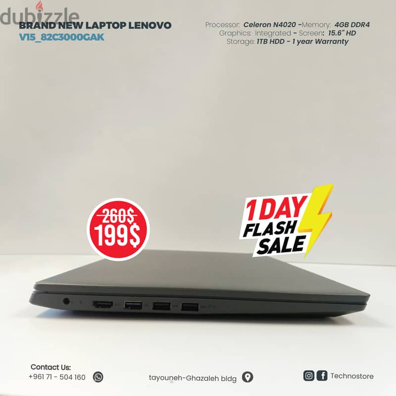 Lenovo V15 IGL 15.6" Laptop 4