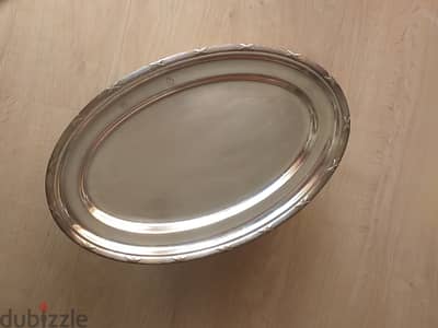 Big vintage Silver Plate