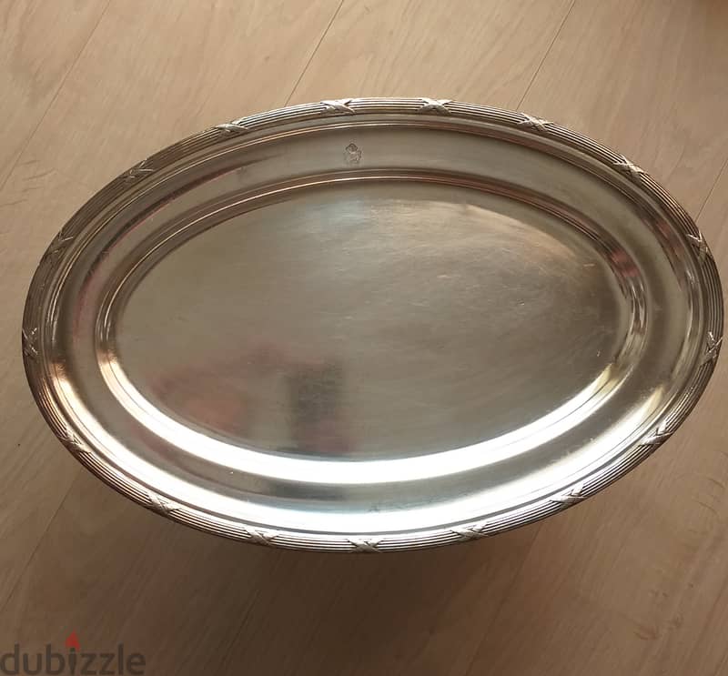 Big vintage Silver Plate 2