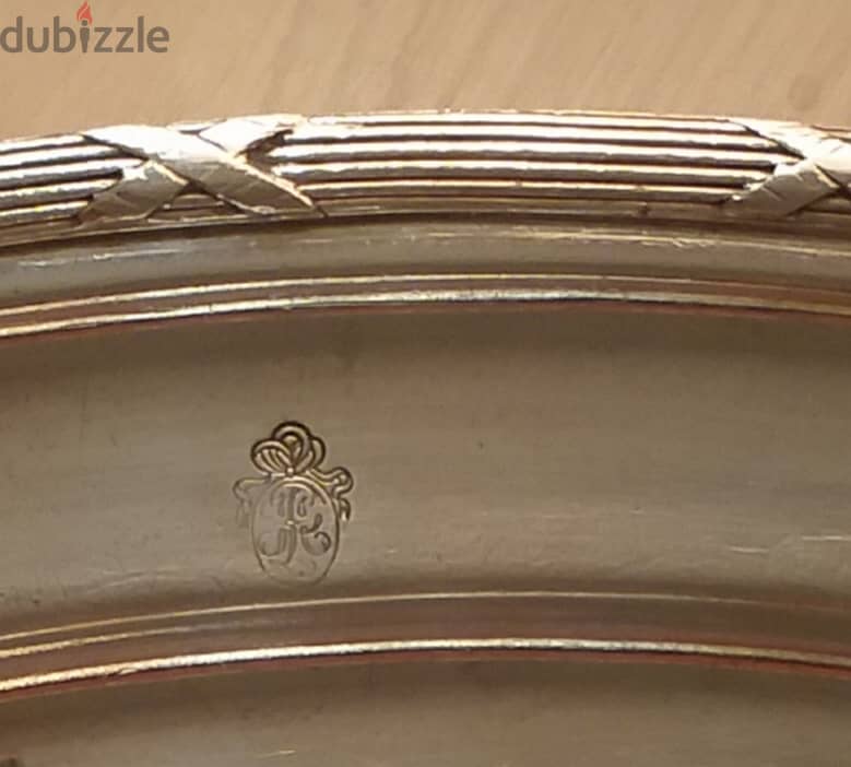 Big vintage Silver Plate 3