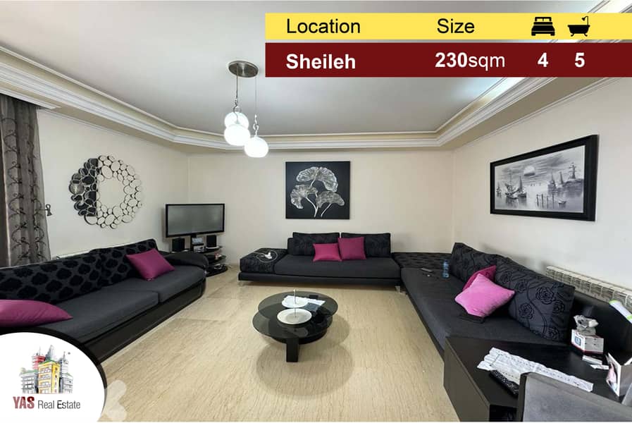 Sheileh 230m2 | Super Luxurious | Excellent Condition | Sea View | 0
