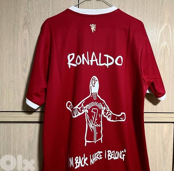 Manchester United 2022 Ronaldo  is back limited edition adidas kit 2