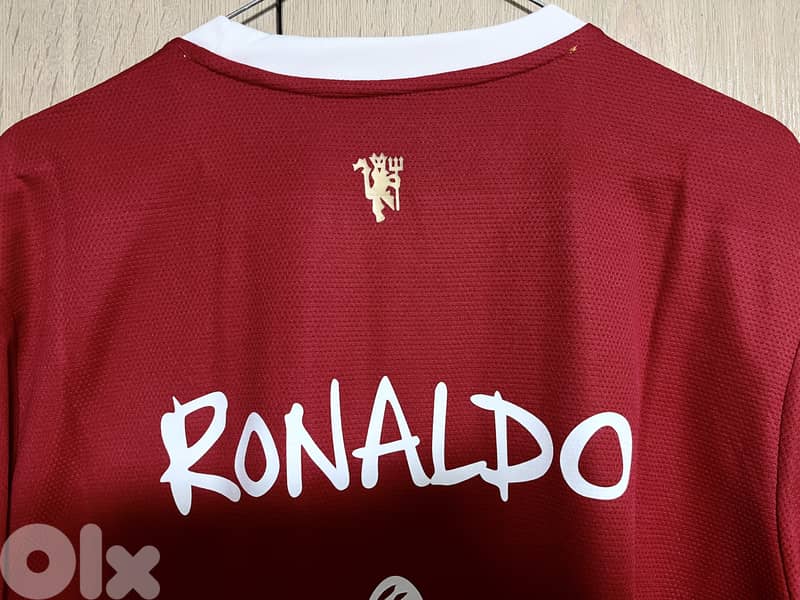 Manchester United 2022 Ronaldo  is back limited edition adidas kit 7